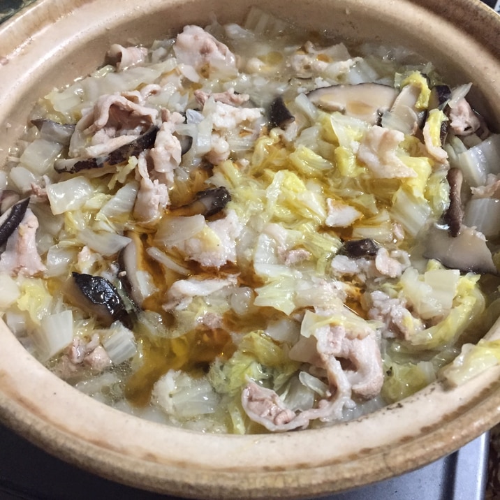 白菜もりもり!ピエンロー鍋